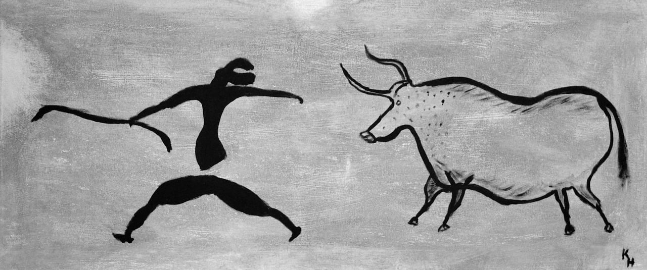 Stone Age cow