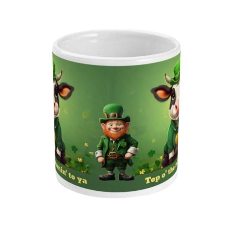St Patricks Cow Mug 101 101 St Patrick's Day Mug