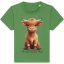 Moo-tiful Mischief Maker Kids T-Shirt Fresh Green