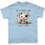 Life is better with cows & coffee T-Shirt Light Blue