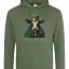 104 St Patrick's Day Hoodie Earthy Green
