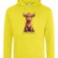 118 Moo-tiful Mischief Maker Hoodie Sun Yellow