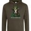 104 St Patrick's Day Hoodie Olive Green