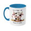 121Mc Life is Better with Cows & Coffee Light Blue