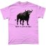 107T What a load of bull Light Pink
