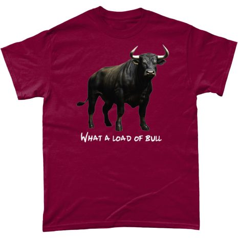 107Td What a Load of Bull 107Td What a Load of Bull Cardinal Red