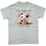 Life is better with cows & coffee T-Shirt Ash