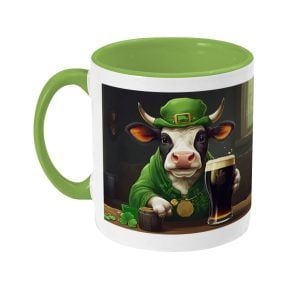 102 St Patrick's Day Mug Light Green
