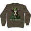 104 St Patrick's Day Sweatshirt Olive Green