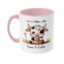 121Mc Life is Better with Cows & Coffee Pink