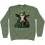 104 St Patrick's Day Sweatshirt Earthy Green