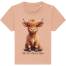 Moo-tiful Mischief Maker Kids T-Shirt Fraiche Peche