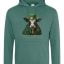 104 St Patrick's Day Hoodie Moss Green