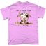 Life is better with cows & coffee T-Shirt Light Pink