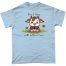120T Rise and Shine with Coffee and Cows Light Blue