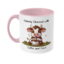 122 Udderly Obsessed with Coffee & Cows Pink