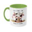 121Mc Life is Better with Cows & Coffee Light Green