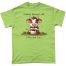 Udderly Obsessed with Coffee and Cows Kiwi Tee