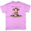 Udderly Obsessed with Coffee and Cows Light Pink Tee