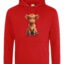 118 Moo-tiful Mischief Maker Hoodie Fire Red