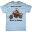Born to Ride, Bred to Graze Light Blue T-Shirt